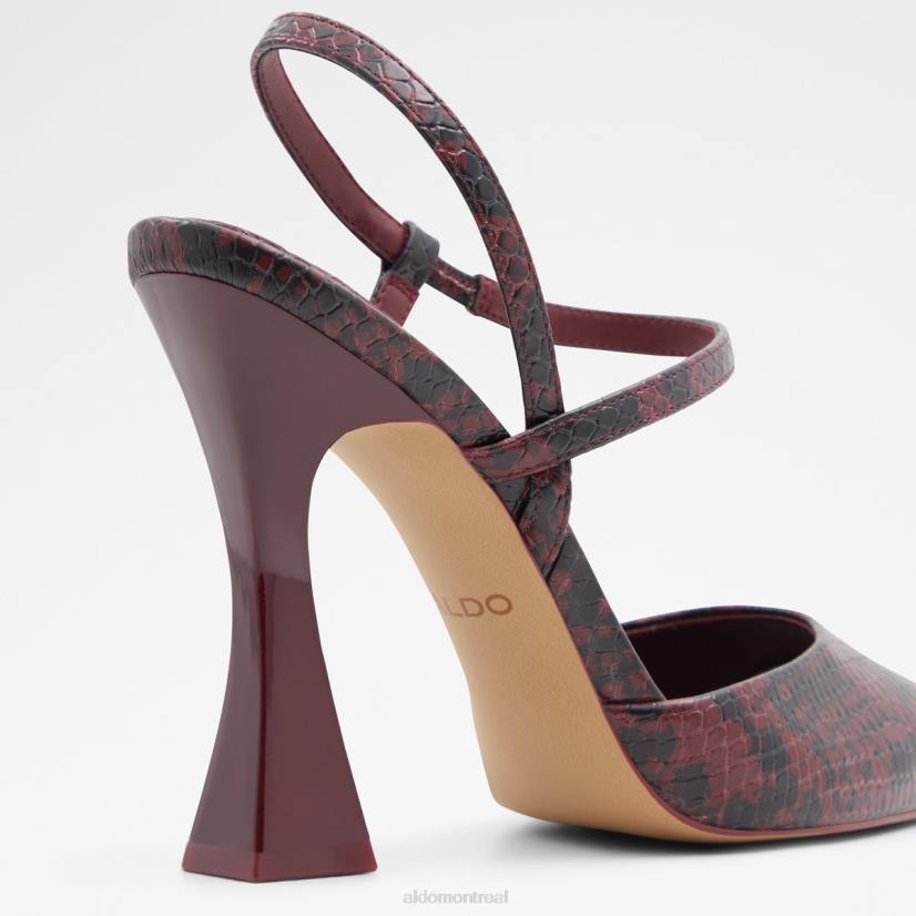 Aldo footwear sale VD8R3270 Aldo Zaha – talon haut à bride arrière, violet, nouvelle collection