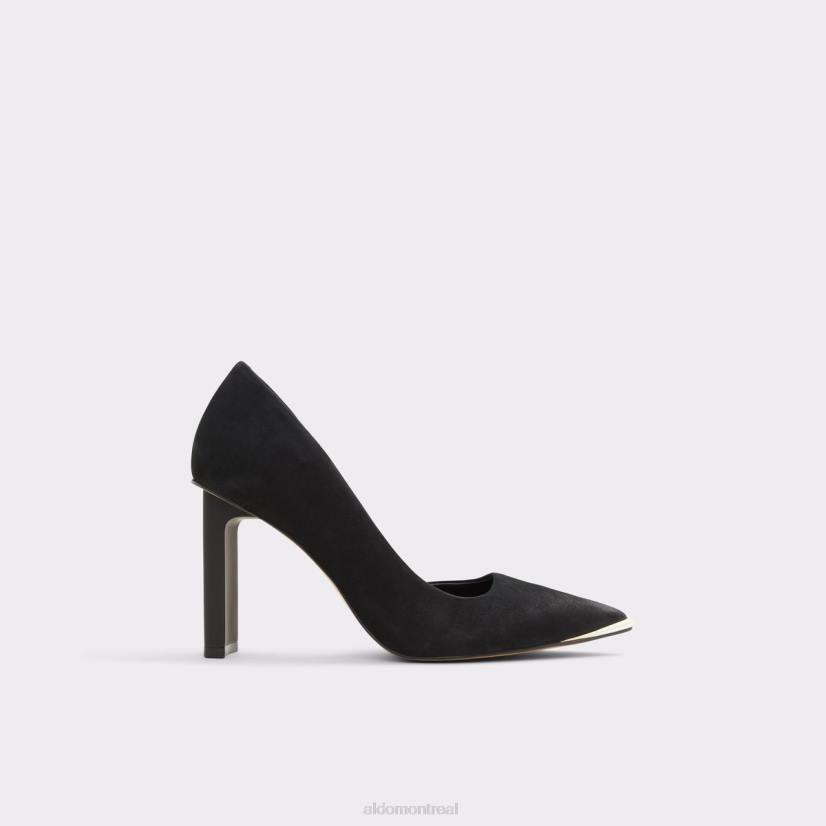 Aldo footwear sale VD8R3425 Aldo escarpin koilla cuir noir daim mode