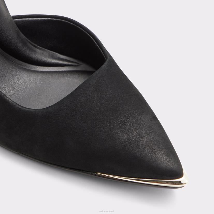 Aldo footwear sale VD8R3425 Aldo escarpin koilla cuir noir daim mode