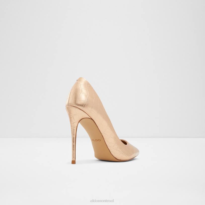 Aldo footwear sale VD8R3565 Aldo Mode Or Rose Stessy Chaussure À Talons Hauts Talon Aiguille