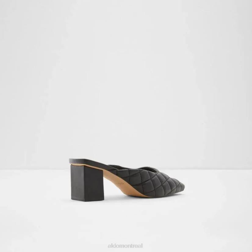 Aldo footwear sale VD8R5190 Aldo mules noires à talon bloc et bout carré Drenna pour femmes