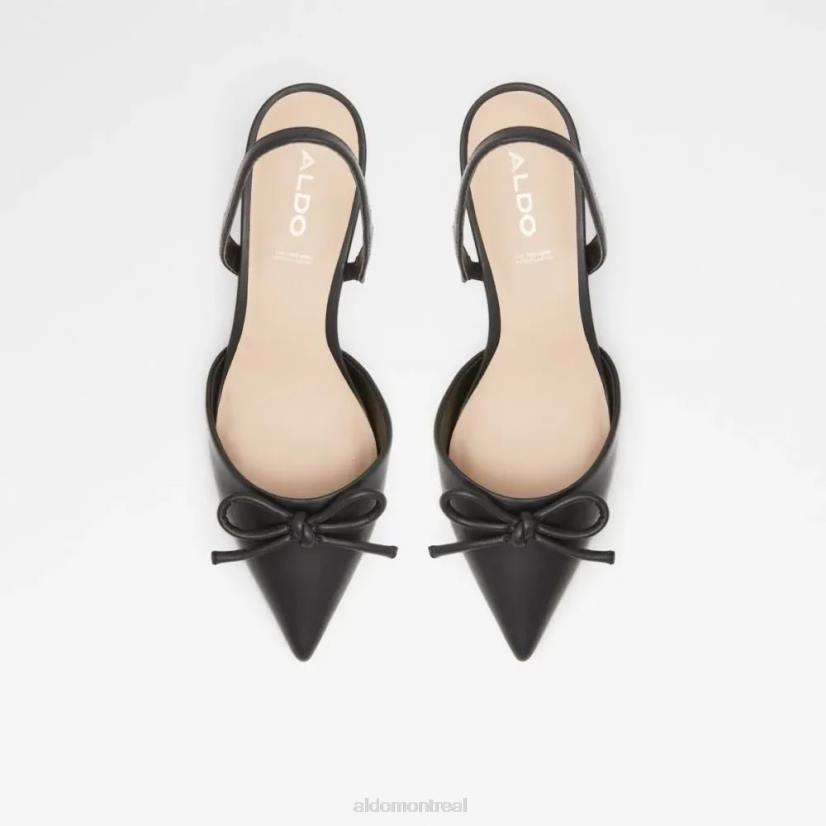 Aldo footwear sale VD8R5965 Aldo Talon chaton à enfiler pour femmes javaleria noires à la mode