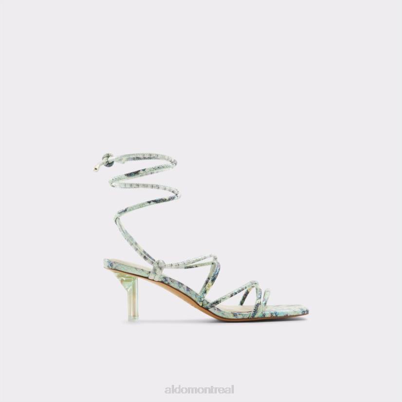 Aldo footwear sale VD8R745 Aldo mode pythonina vert clair
