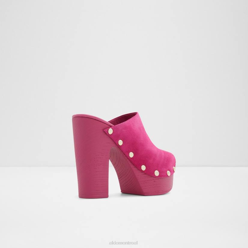 Aldo footwear sale VD8R9200 Aldo mule à talon drenania rose plateforme fashion