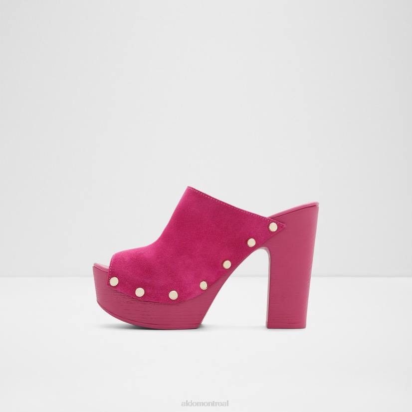 Aldo footwear sale VD8R9200 Aldo mule à talon drenania rose plateforme fashion