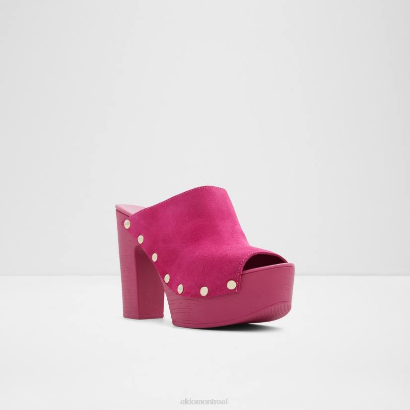 Aldo footwear sale VD8R9200 Aldo mule à talon drenania rose plateforme fashion