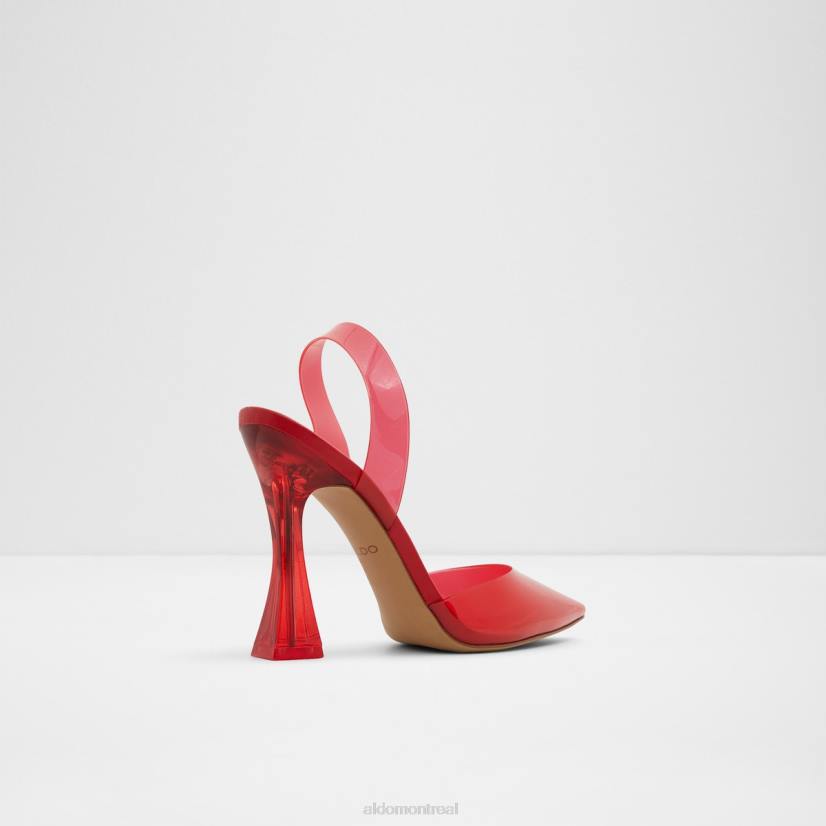 Aldo footwear sale VD8R9240 Aldo mode rouge solanti bride arrière talon haut