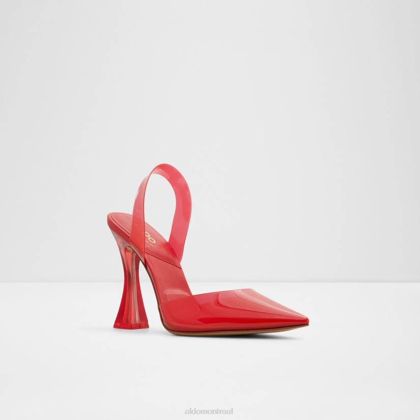 Aldo footwear sale VD8R9240 Aldo mode rouge solanti bride arrière talon haut