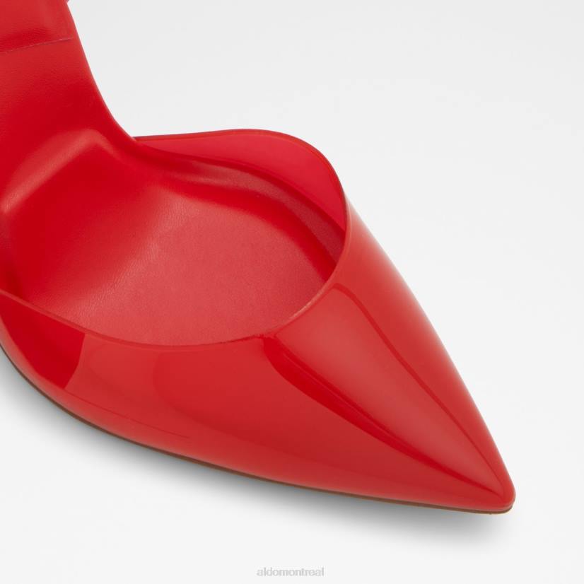 Aldo footwear sale VD8R9240 Aldo mode rouge solanti bride arrière talon haut