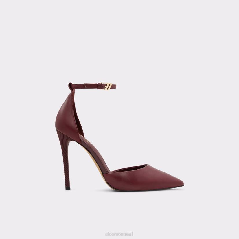 Aldo footwear sale VD8R9285 Aldo Mode bordo nouveauté blige bride à la cheville chaussure à talons talon aiguille
