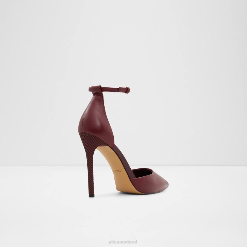 Aldo footwear sale VD8R9285 Aldo Mode bordo nouveauté blige bride à la cheville chaussure à talons talon aiguille