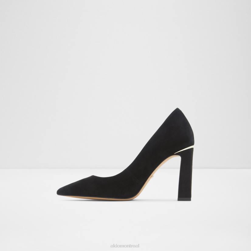 Aldo footwear sale VD8R9535 Aldo chaussure à talons hauts seirith en cuir et daim noir
