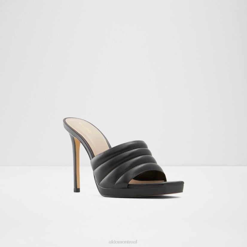 Aldo france VD8R3491 Aldo mule à talon gennia plateforme aiguille mode noir