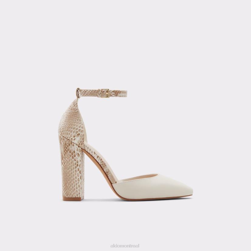 Aldo france VD8R3556 Aldo susan à lanières chaussure à talons mode blanc