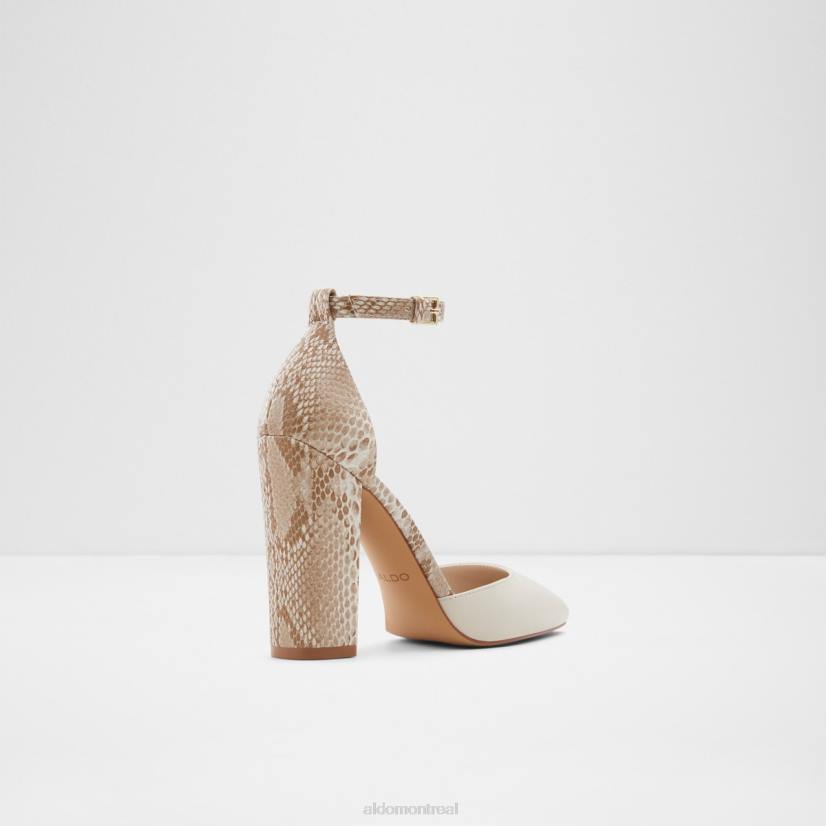 Aldo france VD8R3556 Aldo susan à lanières chaussure à talons mode blanc