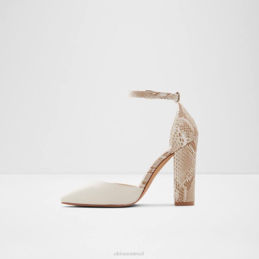 Aldo france VD8R3556 Aldo susan à lanières chaussure à talons mode blanc