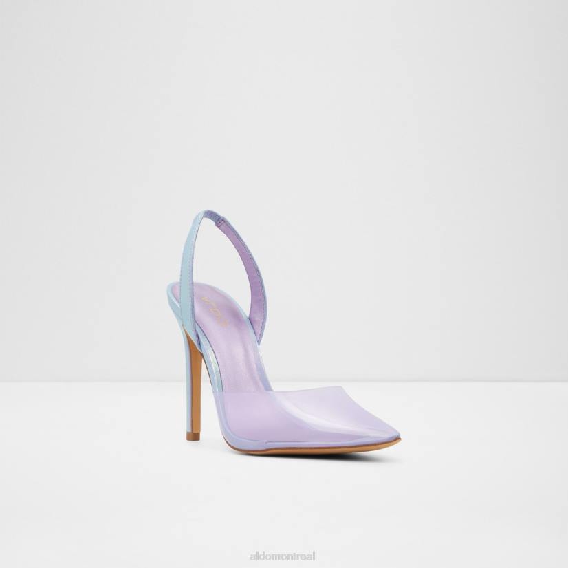 Aldo france VD8R9596 Aldo bride arrière marie talon haut talon aiguille mode violet clair