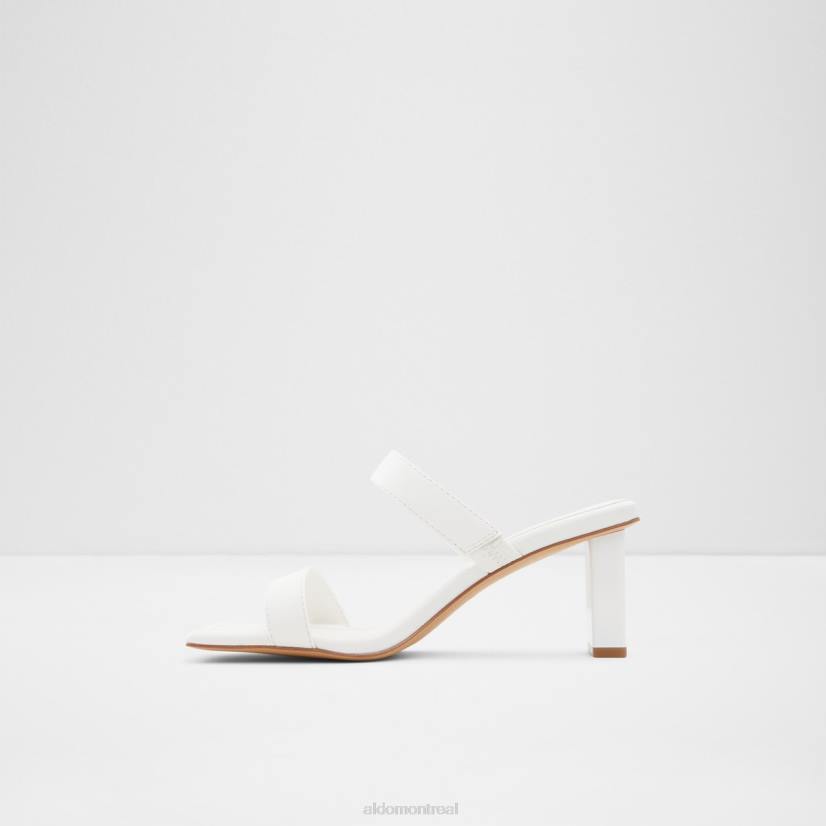 Aldo france VD8R9616 Aldo mule à talon ranalassi blanche semelle coupe mode