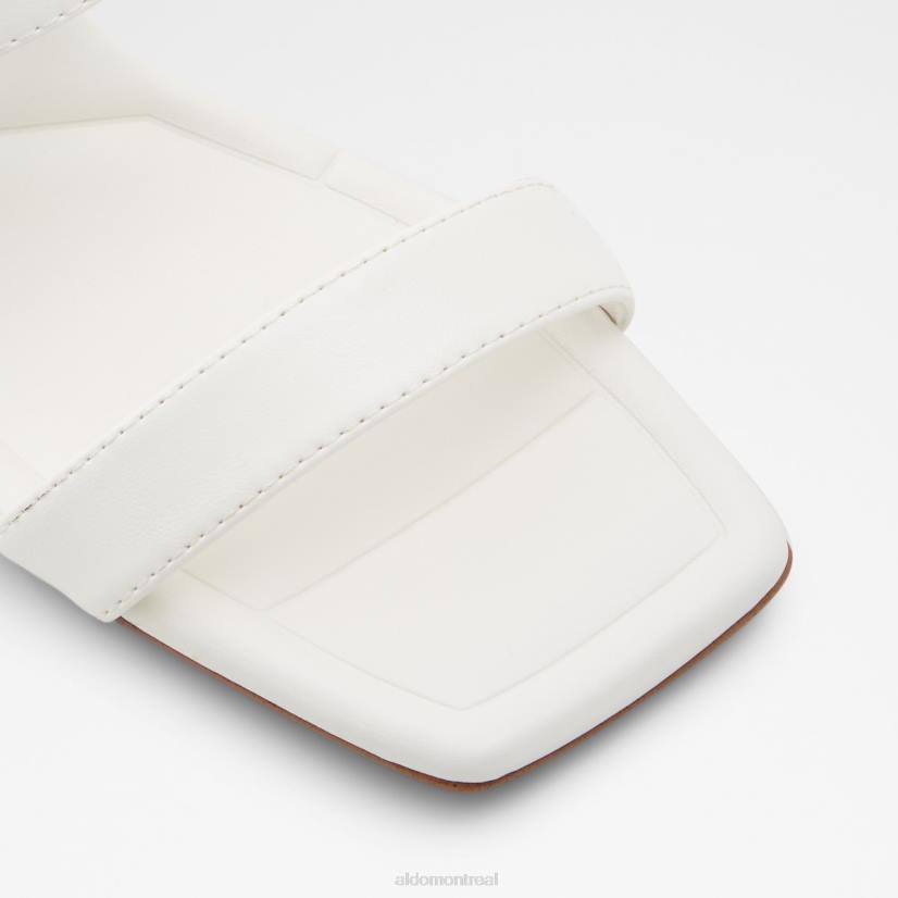 Aldo france VD8R9616 Aldo mule à talon ranalassi blanche semelle coupe mode