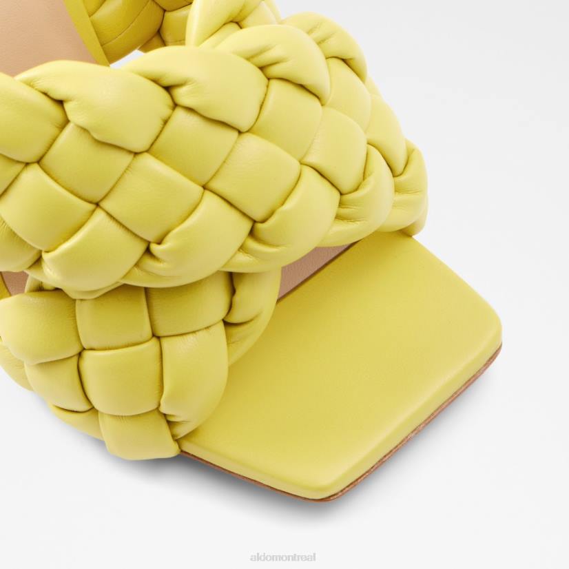 Aldo france VD8R9651 Aldo tressu talon haut sandale talon aiguille mode