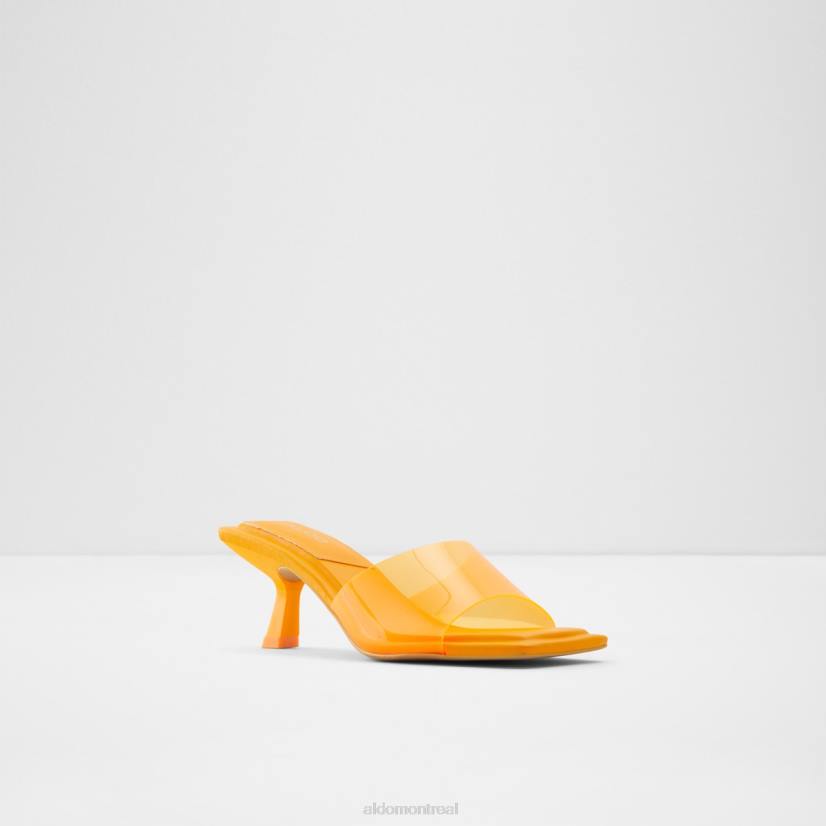 Aldo france chaussures homme VD8R3493 Aldo orange cassilia sandale à talons hauts talon aiguille mode