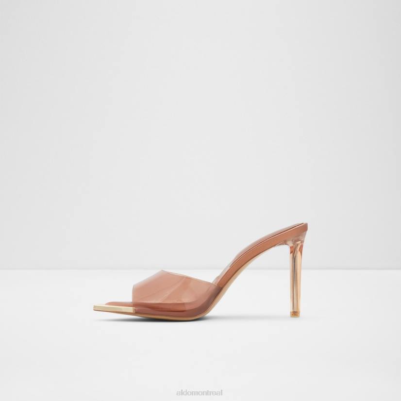 Aldo france chaussures homme VD8R3668 Aldo annabrilden sandale à talons hauts talon aiguille mode beige foncé