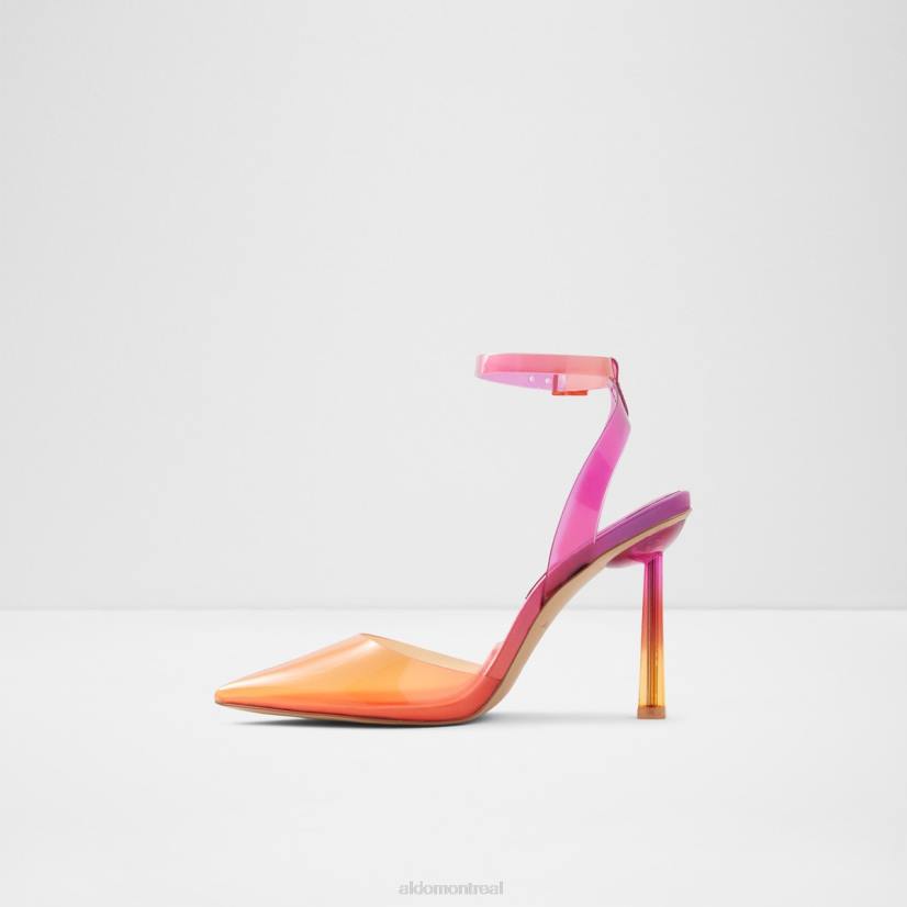 Aldo france chaussures homme VD8R3693 Aldo chaussure à talons à lanières solara rose à la mode talon aiguille