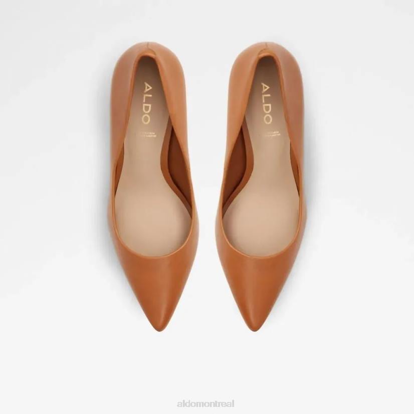 Aldo france chaussures homme VD8R5928 Aldo sereniti escarpin à enfiler pour femme à talon marron moyen mode