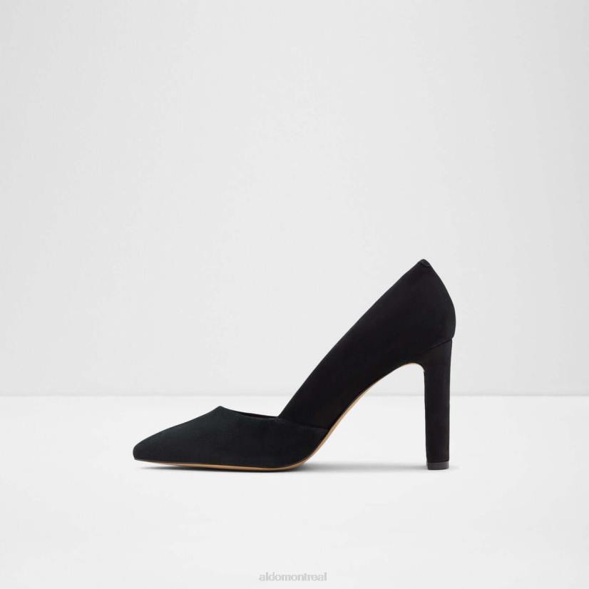 Aldo france chaussures homme VD8R6983 Aldo chaussures à talons adwearées de mode noire