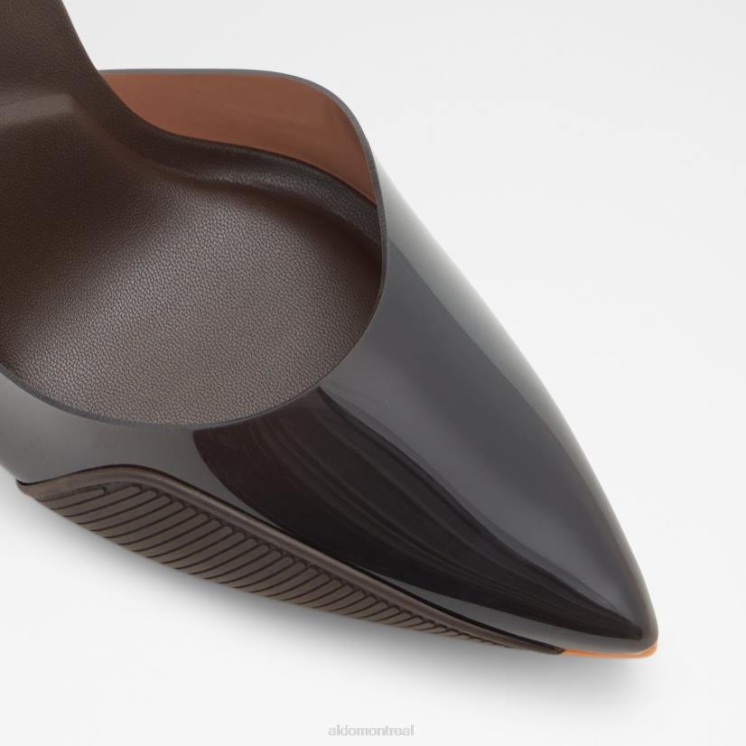 Aldo france chaussures homme VD8R9558 Aldo mode invisi chaussure à talons hauts marron foncé