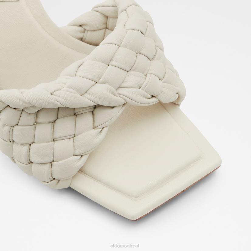 Aldo france chaussures homme VD8R9818 Aldo milano talon haut sandale talon aiguille mode blanc