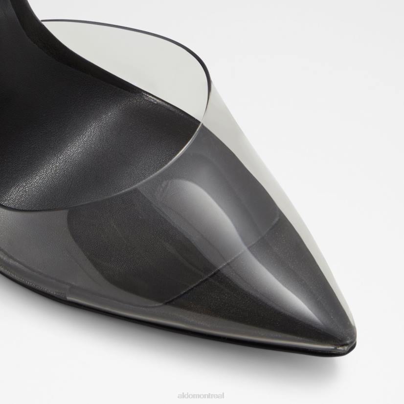 Aldo france chaussures homme VD8R9838 Aldo noir mode marie bride arrière talon haut talon aiguille