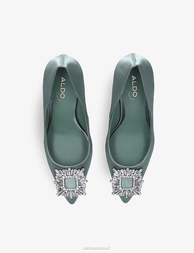 Aldo france sac VD8R11812 Aldo escarpins platine en satin à détails ornementés mode vert