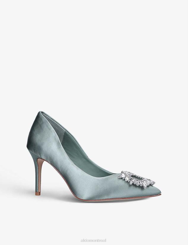Aldo france sac VD8R11812 Aldo escarpins platine en satin à détails ornementés mode vert