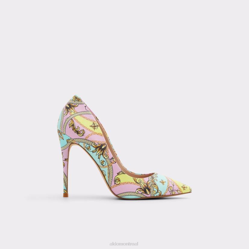 Aldo france sac VD8R7017 Aldo mode chaussures à talons stessy multicolore brillant