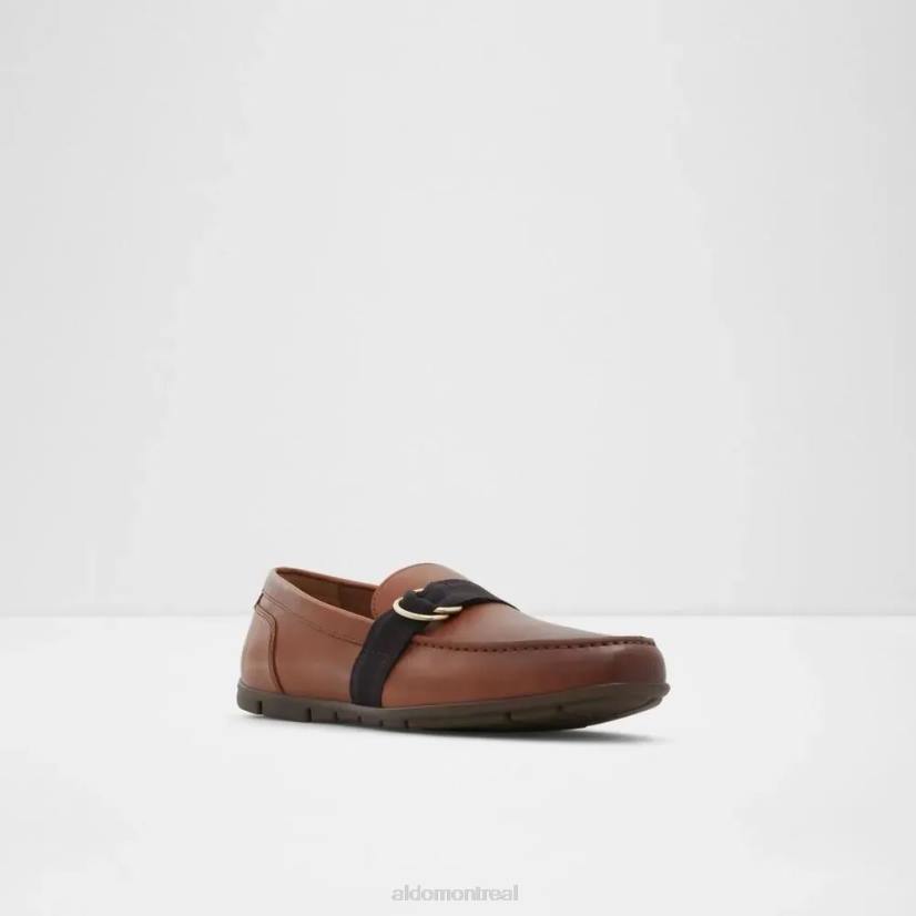 Aldo footwear VD8R6394 Aldo mocassins à enfiler à bout rond pour hommes menarwen cognac
