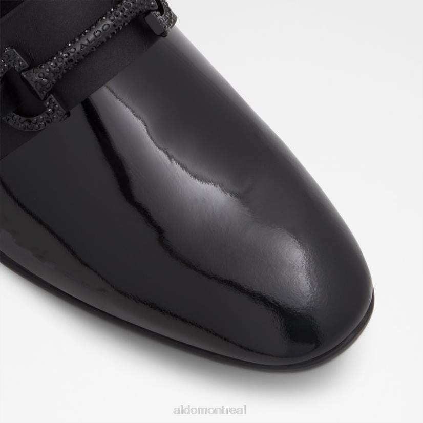 Aldo footwear sale VD8R1785 Aldo mode popluxe cuir noir matière mixte