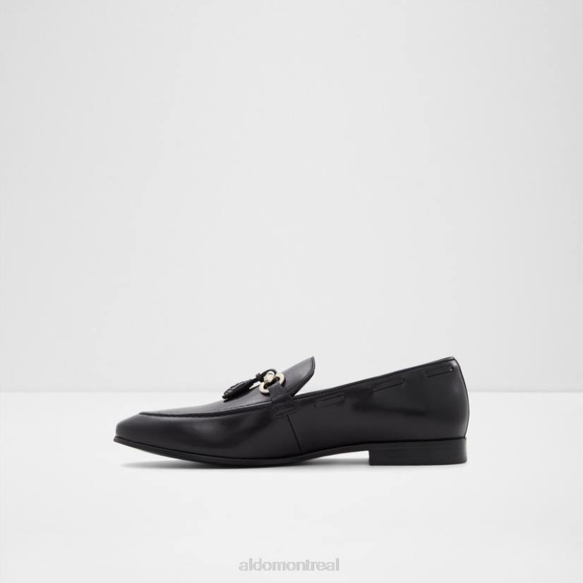 Aldo footwear sale VD8R1945 Aldo mode stokhid cuir noir lisse
