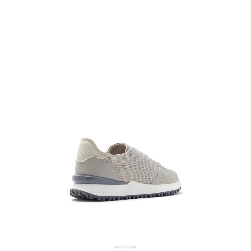 Aldo footwear sale VD8R3100 Aldo Baskets basses en bois de menthe, mode grise, à lacets