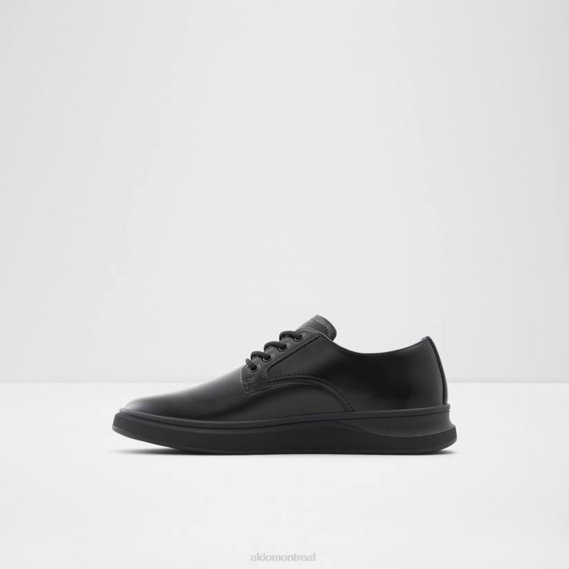 Aldo footwear sale VD8R4480 Aldo chaussure oxford en chromite noire à la mode, semelle en coupe