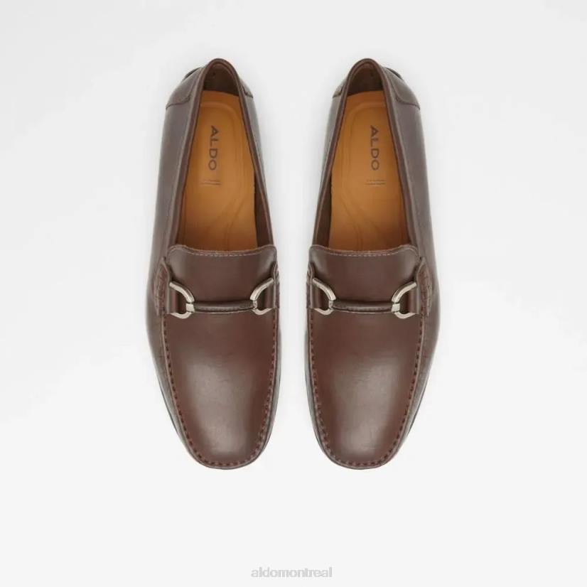 Aldo footwear sale VD8R6405 Aldo arborio mocassins à enfiler pour hommes cognac fashion