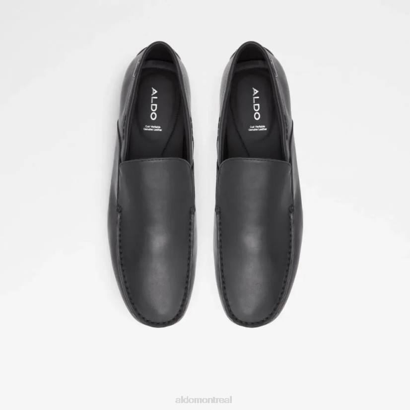 Aldo footwear sale VD8R6420 Aldo mocassins à enfiler pour hommes leibelt fashion open-noir