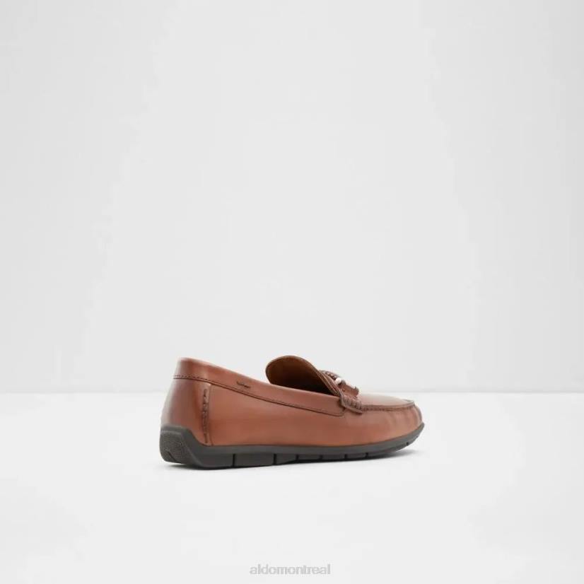 Aldo footwear sale VD8R6425 Aldo mocassins à enfiler pour hommes zirnuflex cognac fashion