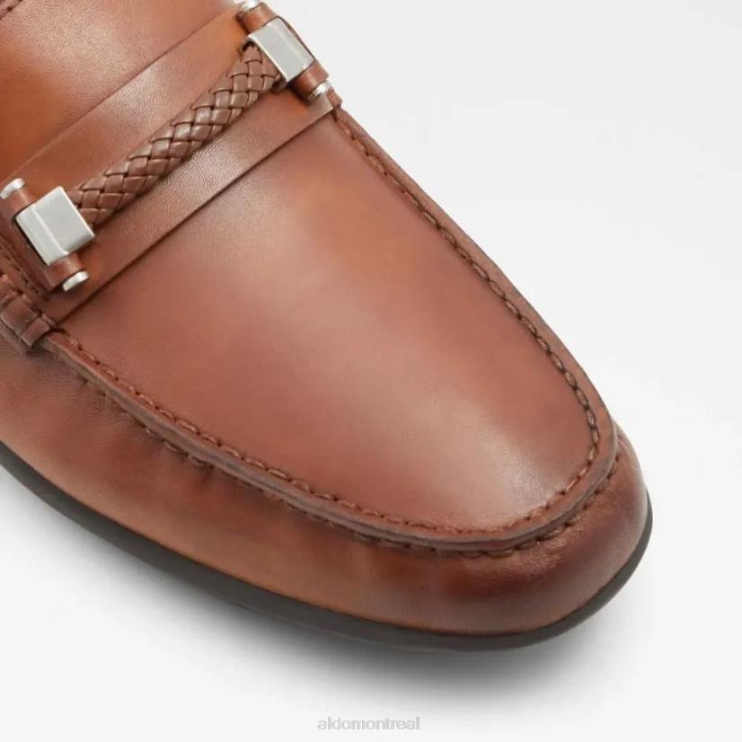 Aldo footwear sale VD8R6425 Aldo mocassins à enfiler pour hommes zirnuflex cognac fashion