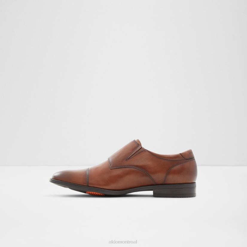 Aldo france VD8R4486 Aldo mocassins à sangle de moine holtlanflex cognac fashion