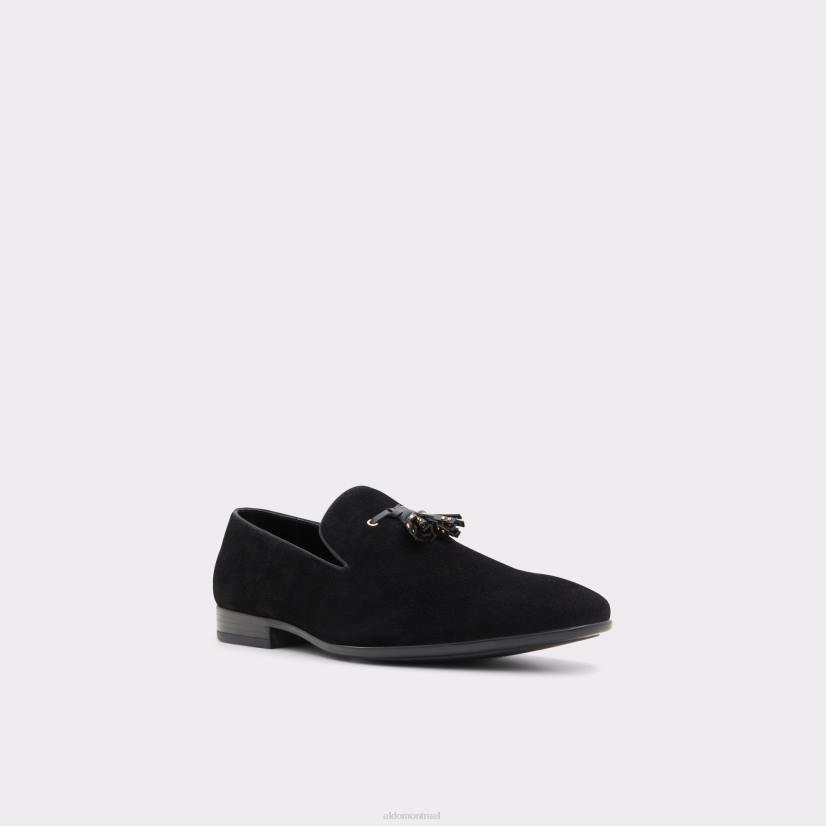 Aldo france chaussures homme VD8R1688 Aldo mode croham en cuir noir