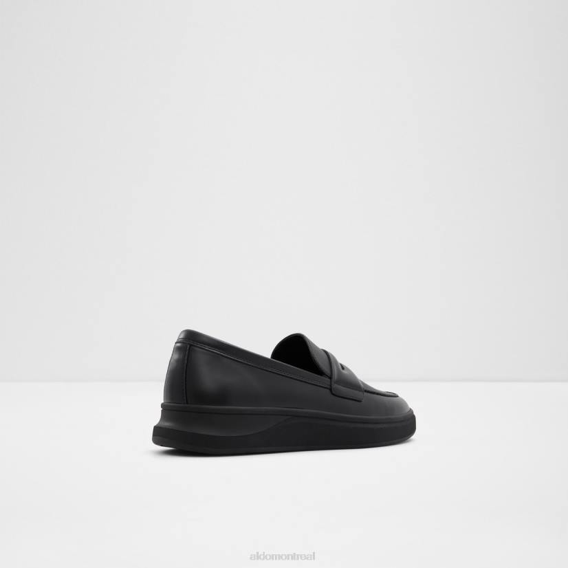 Aldo france chaussures homme VD8R4598 Aldo mocassin monolithe noir à semelle coupe
