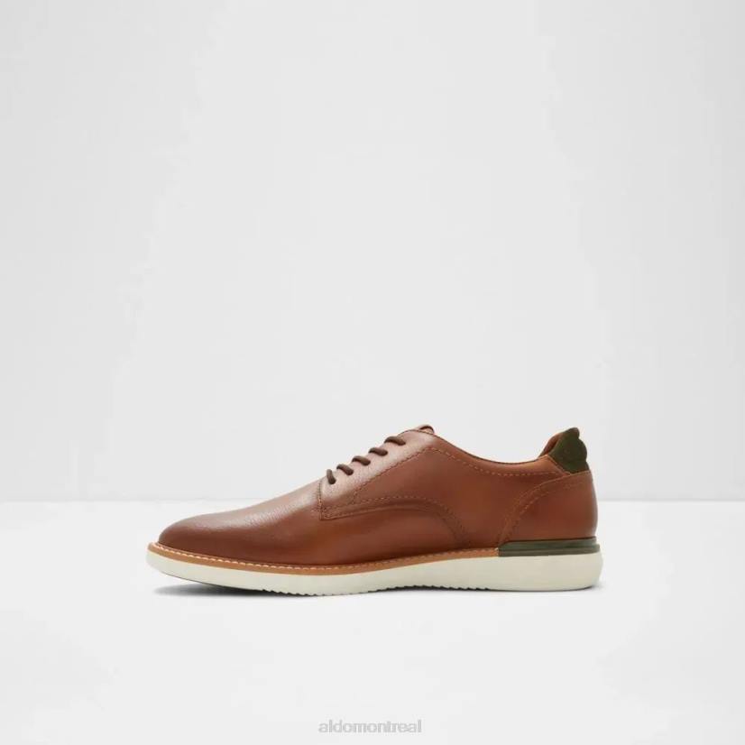 Aldo france chaussures homme VD8R5583 Aldo rakersgrip chaussures décontractées à lacets pour hommes mode cognac