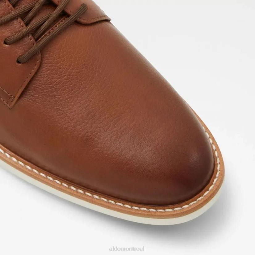 Aldo france chaussures homme VD8R5583 Aldo rakersgrip chaussures décontractées à lacets pour hommes mode cognac
