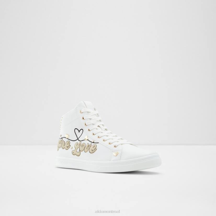 Aldo footwear VD8R10954 Aldo baskets montantes toplove à la mode blanche